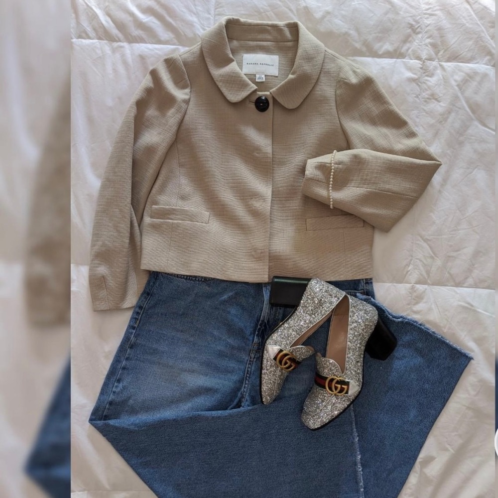 Cropped Swing Coat